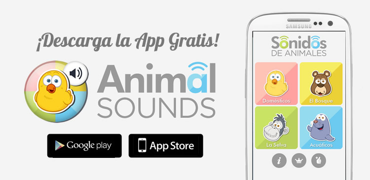 Animal sounds APP for children